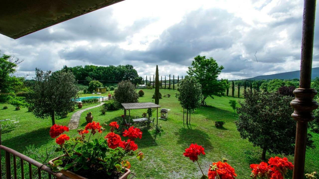 La Casa Del Fattore Monteriggioni Bagian luar foto